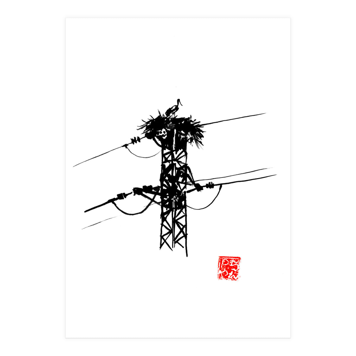 Stork Nest (Print Only)