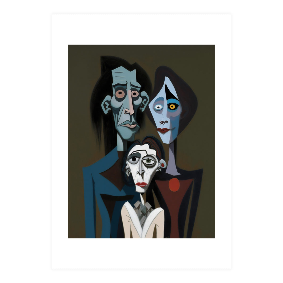 Gothic Family Portrait (Print Only)