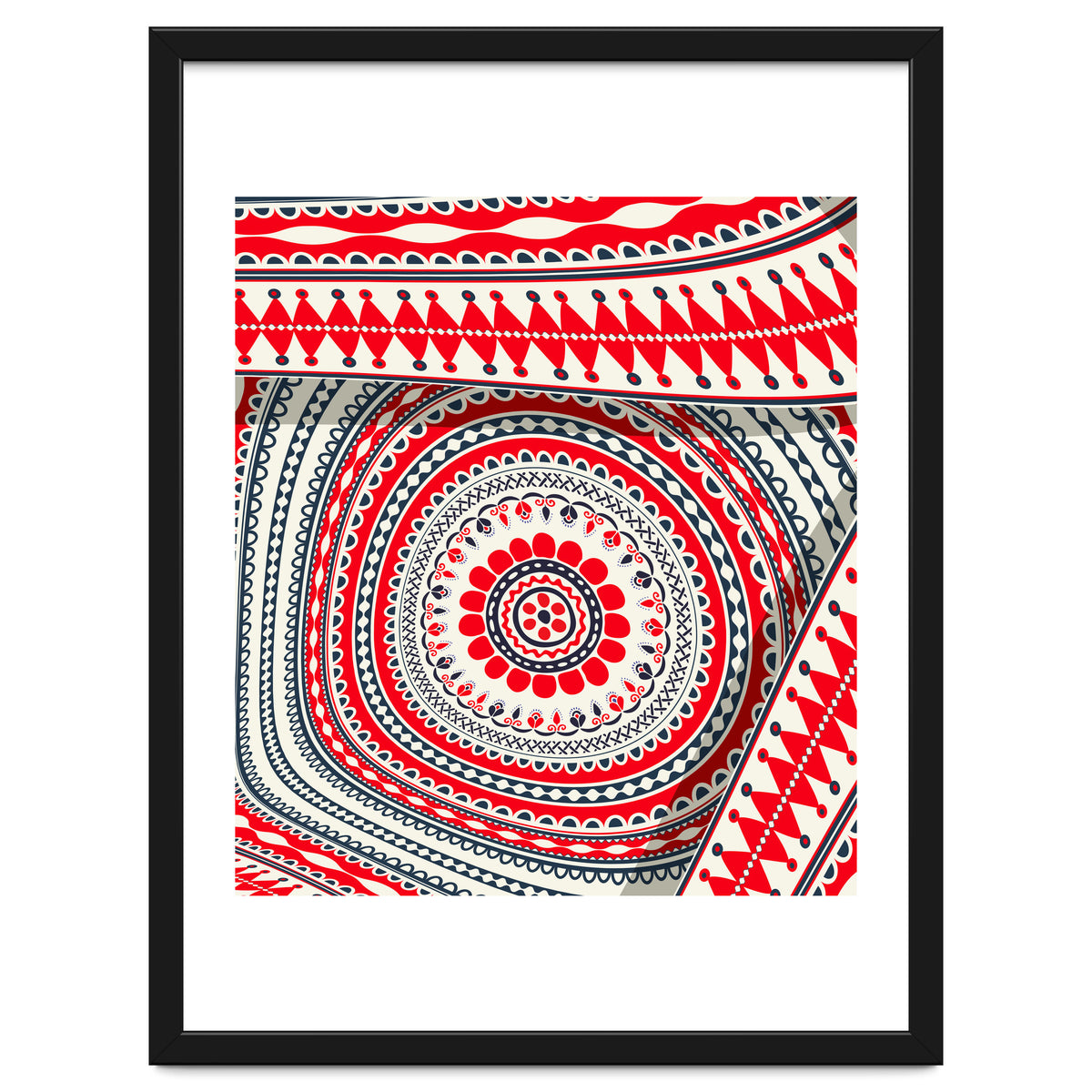 Romanian embroidery background 14