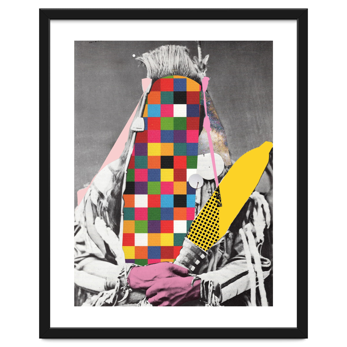 Musterhafte Quadratur Eines Indianers