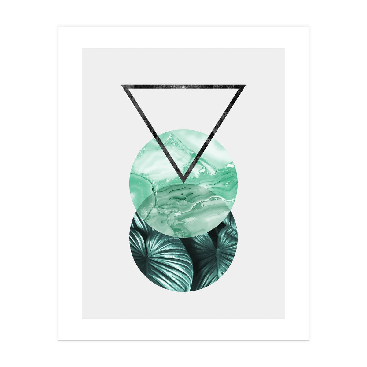Botanical and geometric II (Print Only)