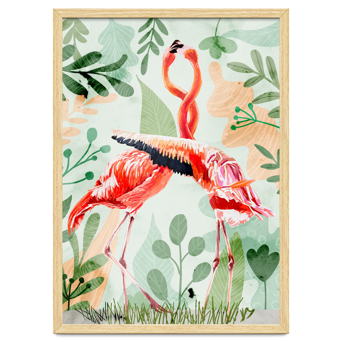 Flamingo Love