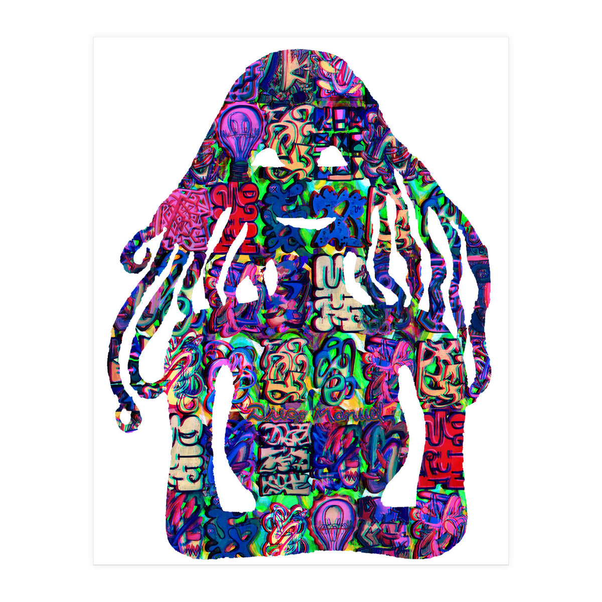 Mujer Digital 4 8  (Print Only)