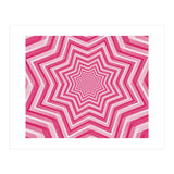 Abstract Pink Geometric Design Art (Print Only) thumbnail