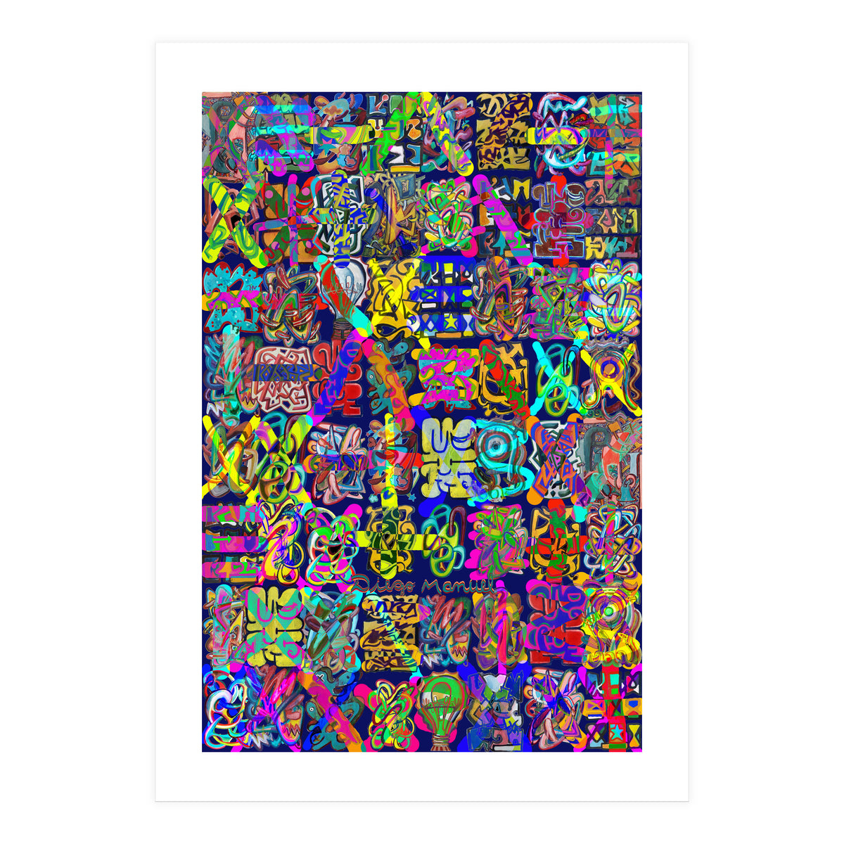 Graffitis 2021 Tapiz 108 (Print Only)