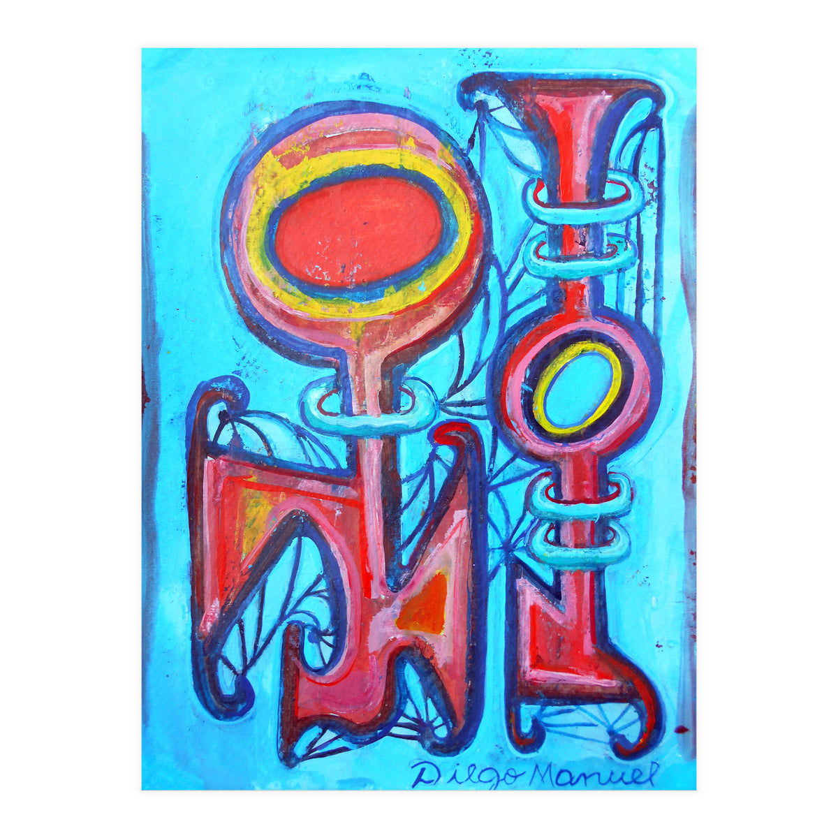 Pop Abstracto 2021 5 (Print Only)