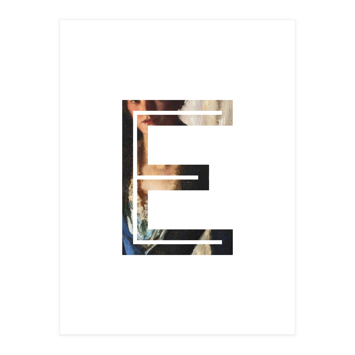 Letter E - (Impress) (Print Only)