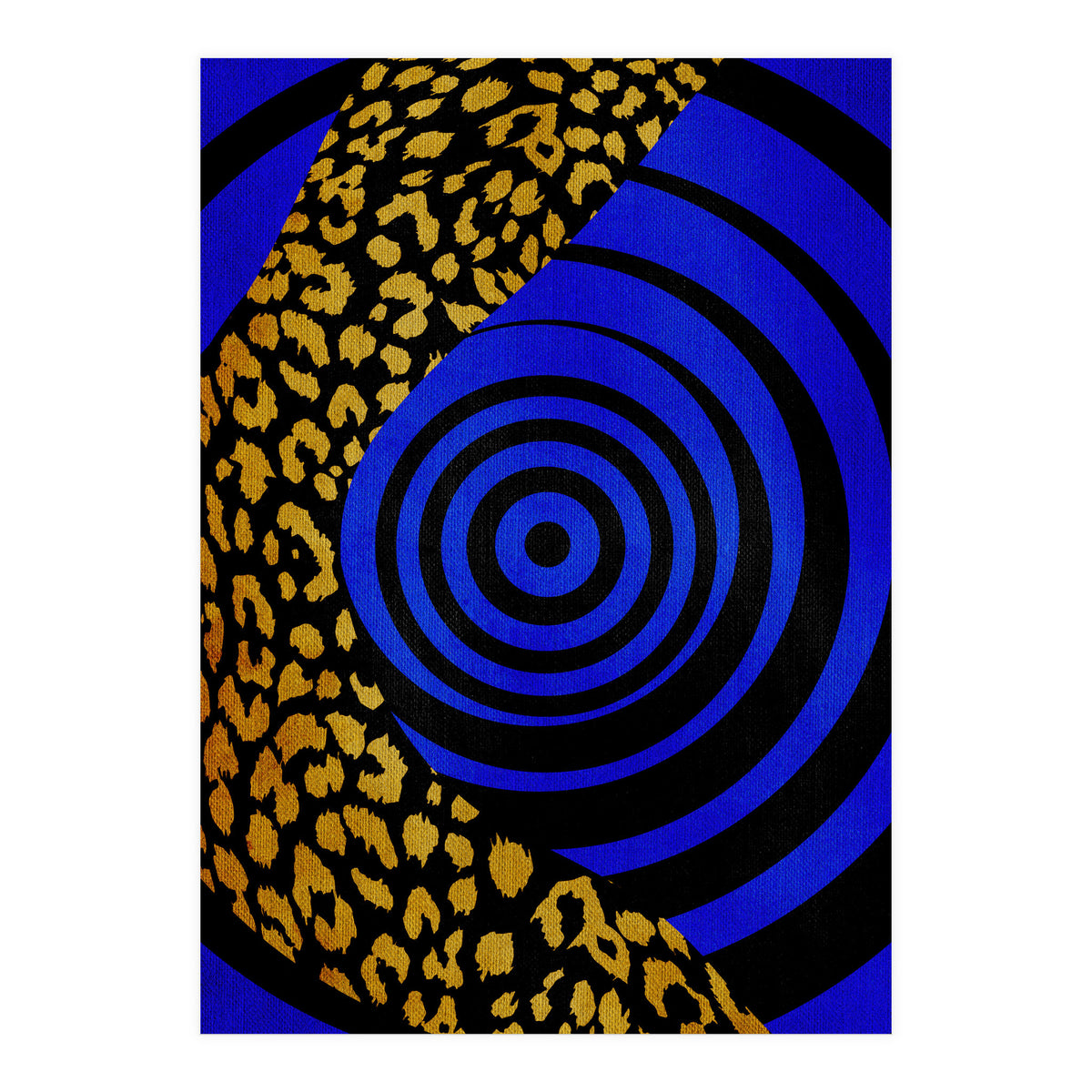 Fun Blue TIGER 2 (Print Only)