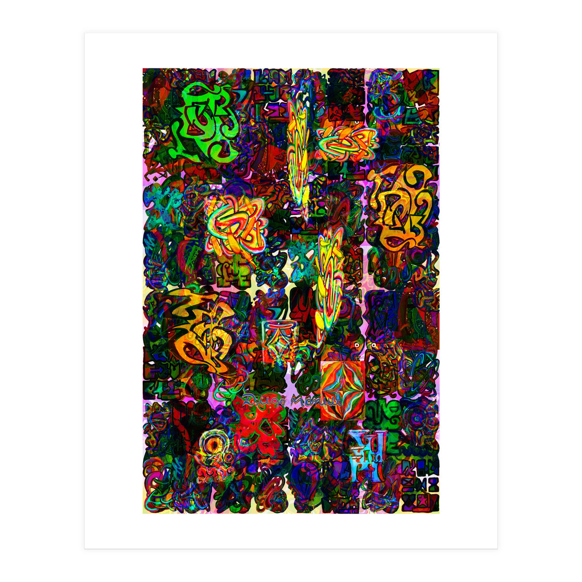 Graffiti Digital 2022 409 (Print Only)