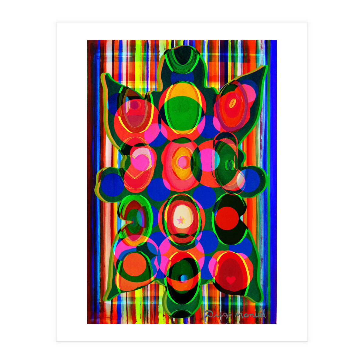Pop Abstract 2023 Tapiz 118 (Print Only)