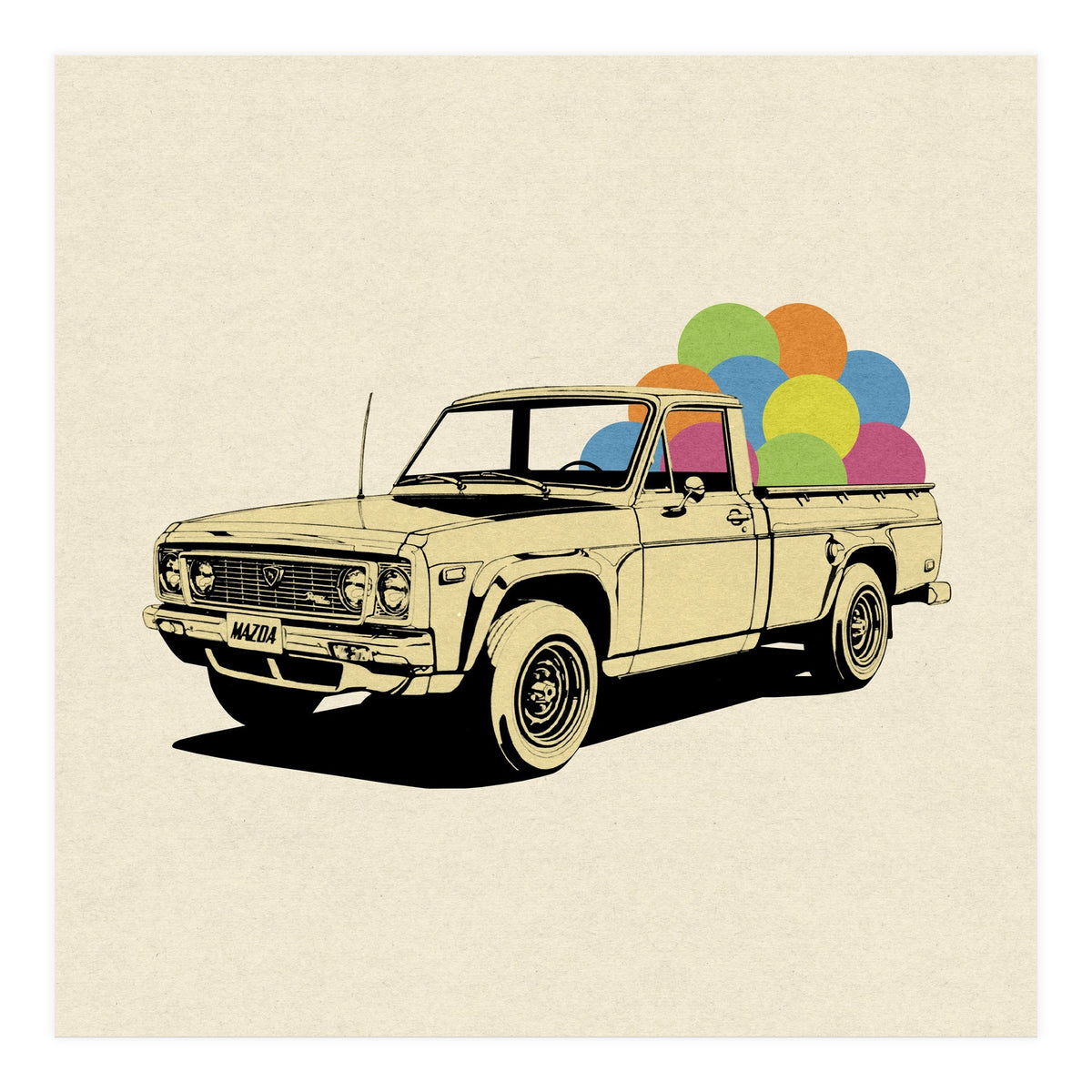 Pickup Truck (Print Only)