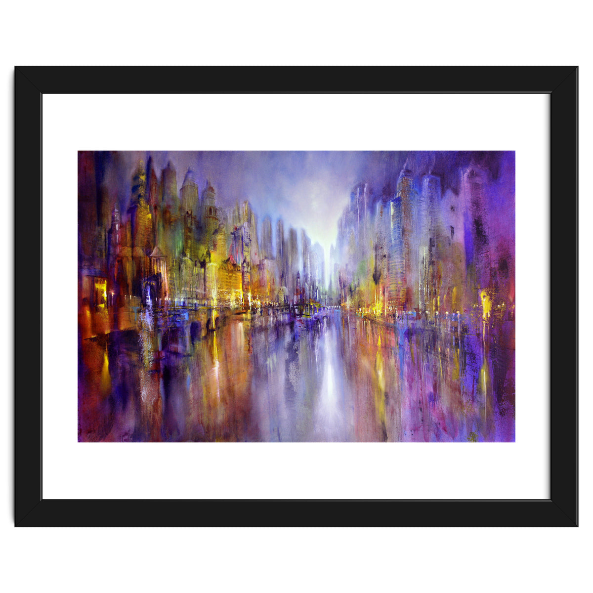 Stadt Am Fluss - city on the riverside