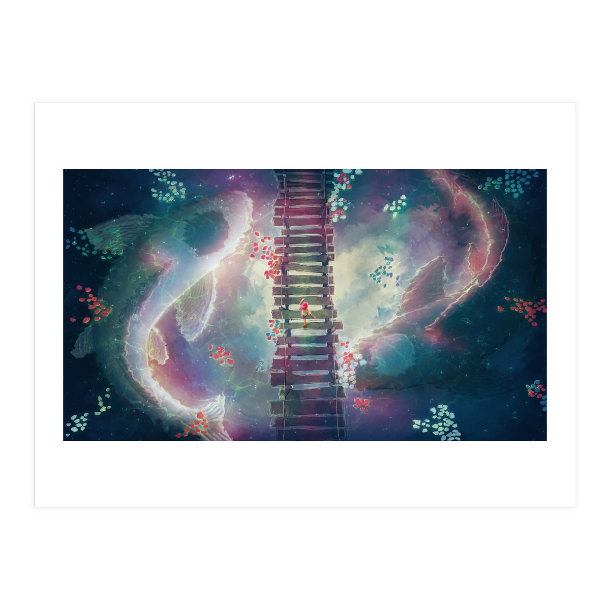 Walking Through Sun, Moon, and Stars (Print Only)