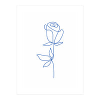 One Line Art Flower (Print Only)