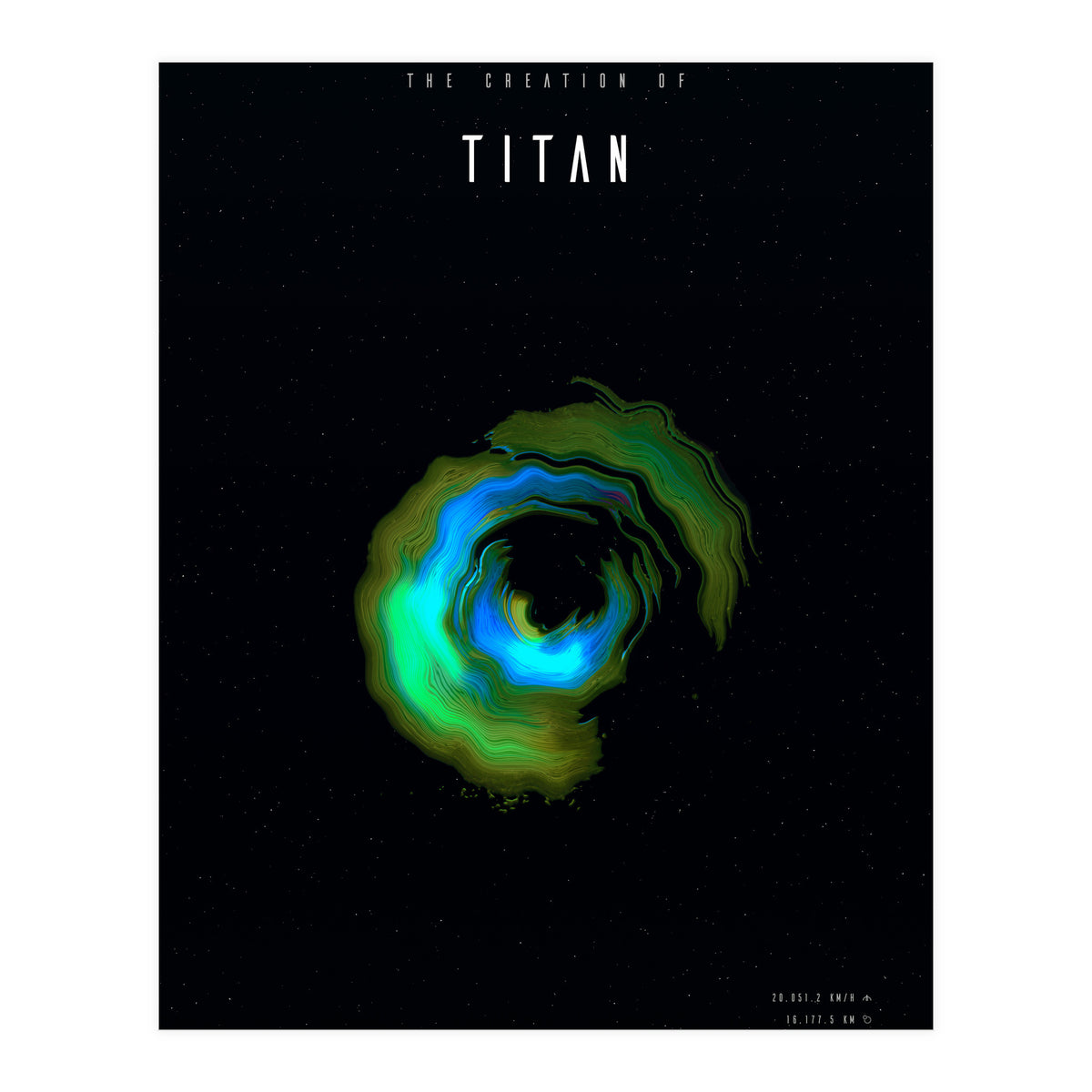 The Creation of Titan (Print Only)