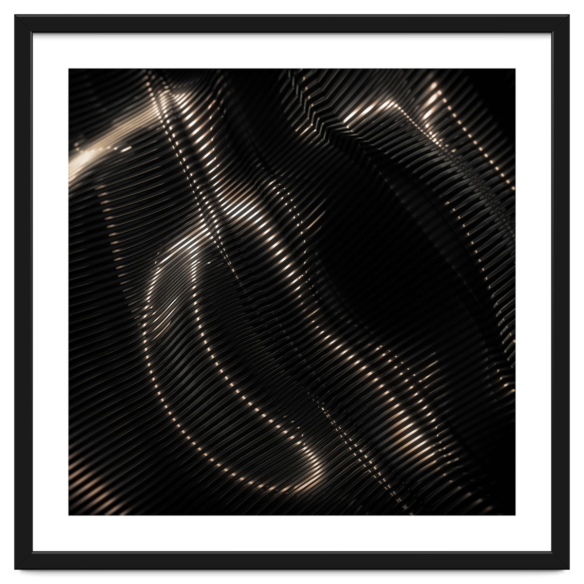 Black Steel Abstraction