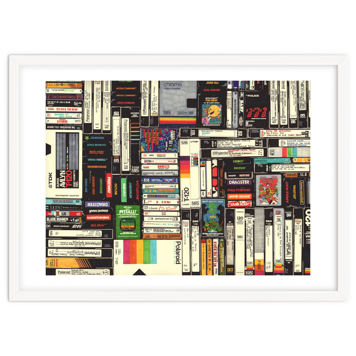 Cassettes, VHS & Atari