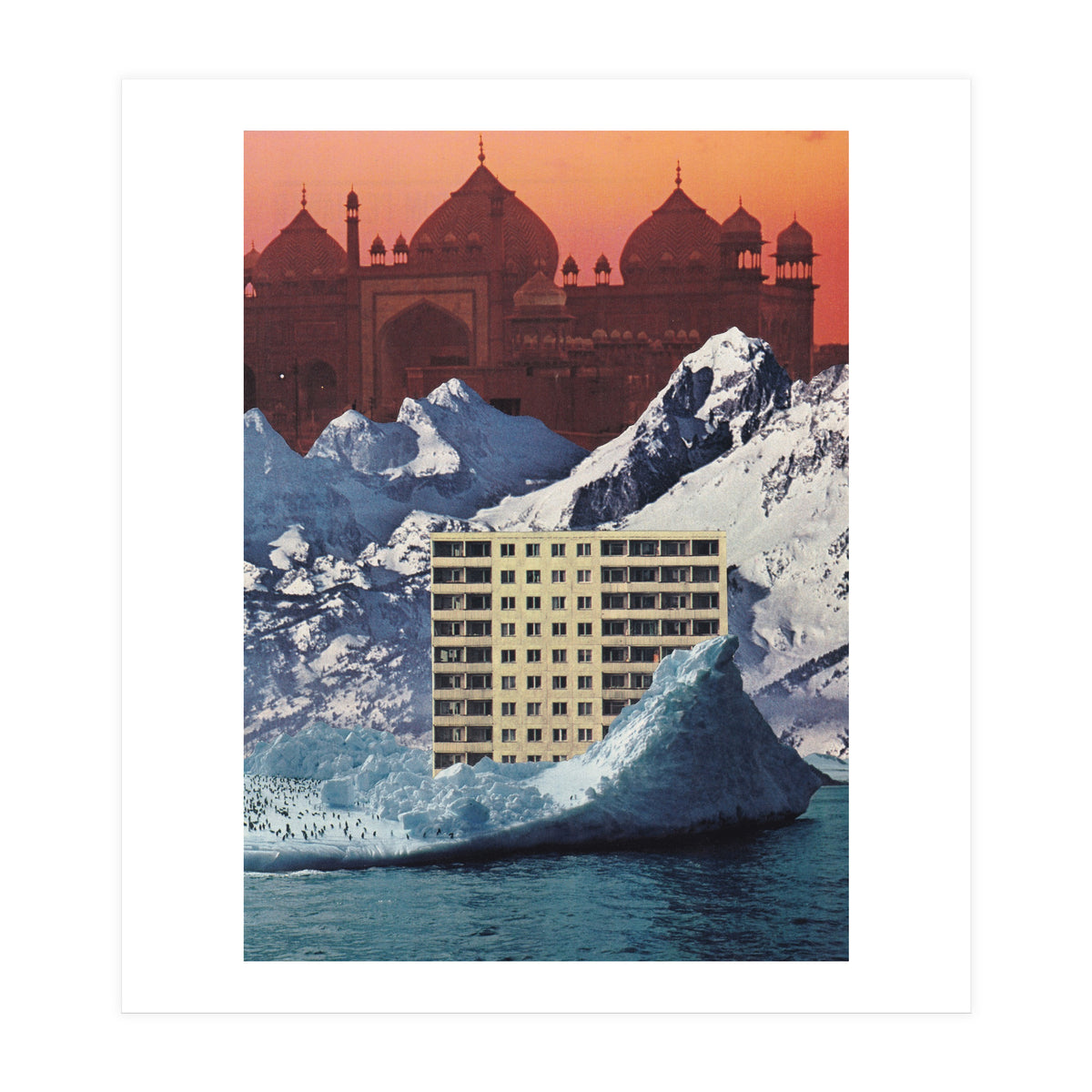 Penguin Village (Print Only)