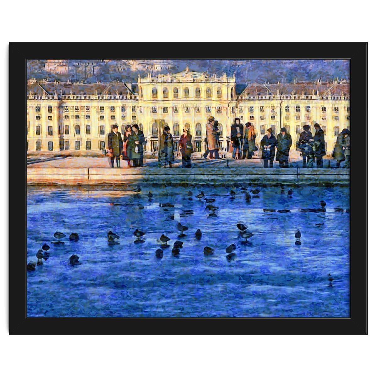 Winter's day at Schoenbrunn