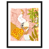 Pepperoni Pizza | Holiday Weekend Food Binge | Modern Bohemian Woman Reading in a Pastel Bedroom thumbnail