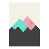 Pastel Mountains I (Print Only) thumbnail