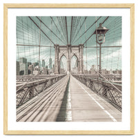 NEW YORK CITY Brooklyn Bridge | urban vintage style