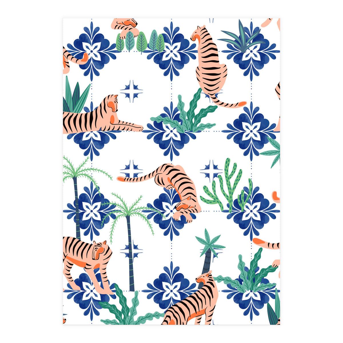 Tigers In Morocco (Print Only)