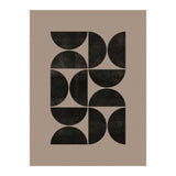 Mid-Century Modern No.24 - Woodblock Print (Print Only) thumbnail