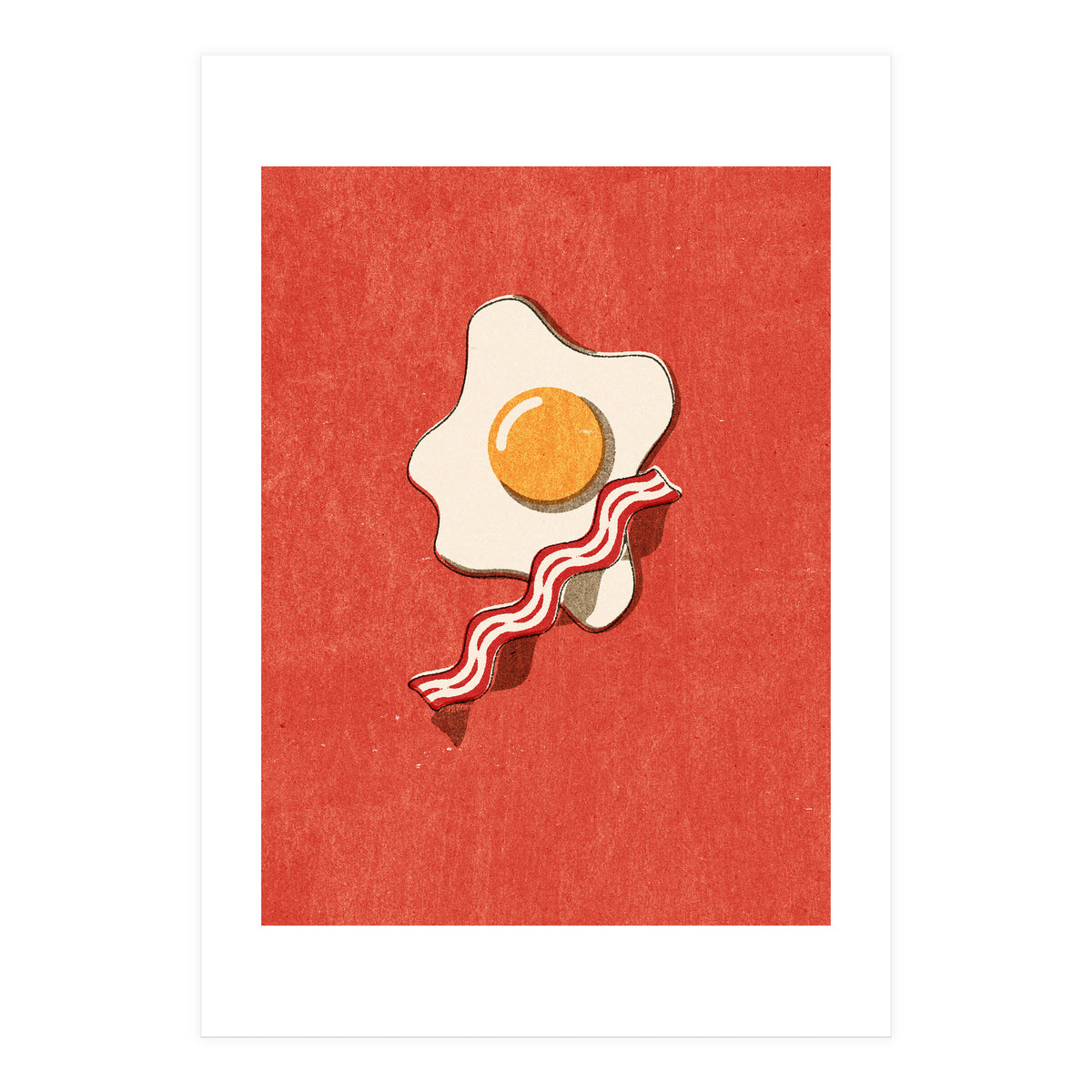 FAST FOOD / Egg and Bacon (Print Only)