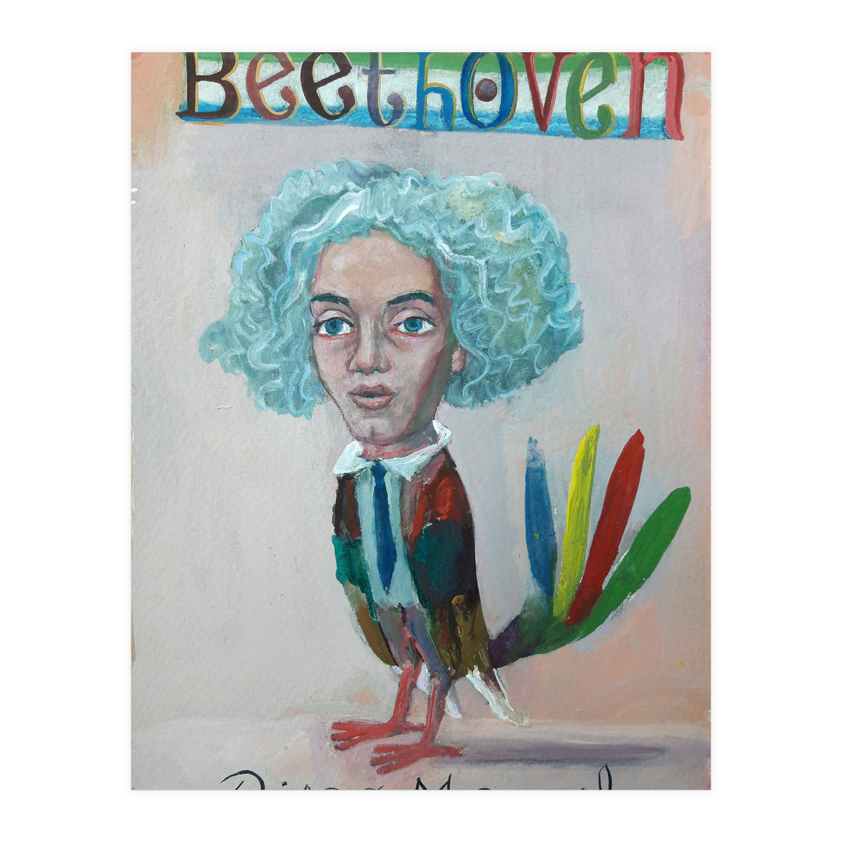 Beethoven Bird 4 (Print Only)