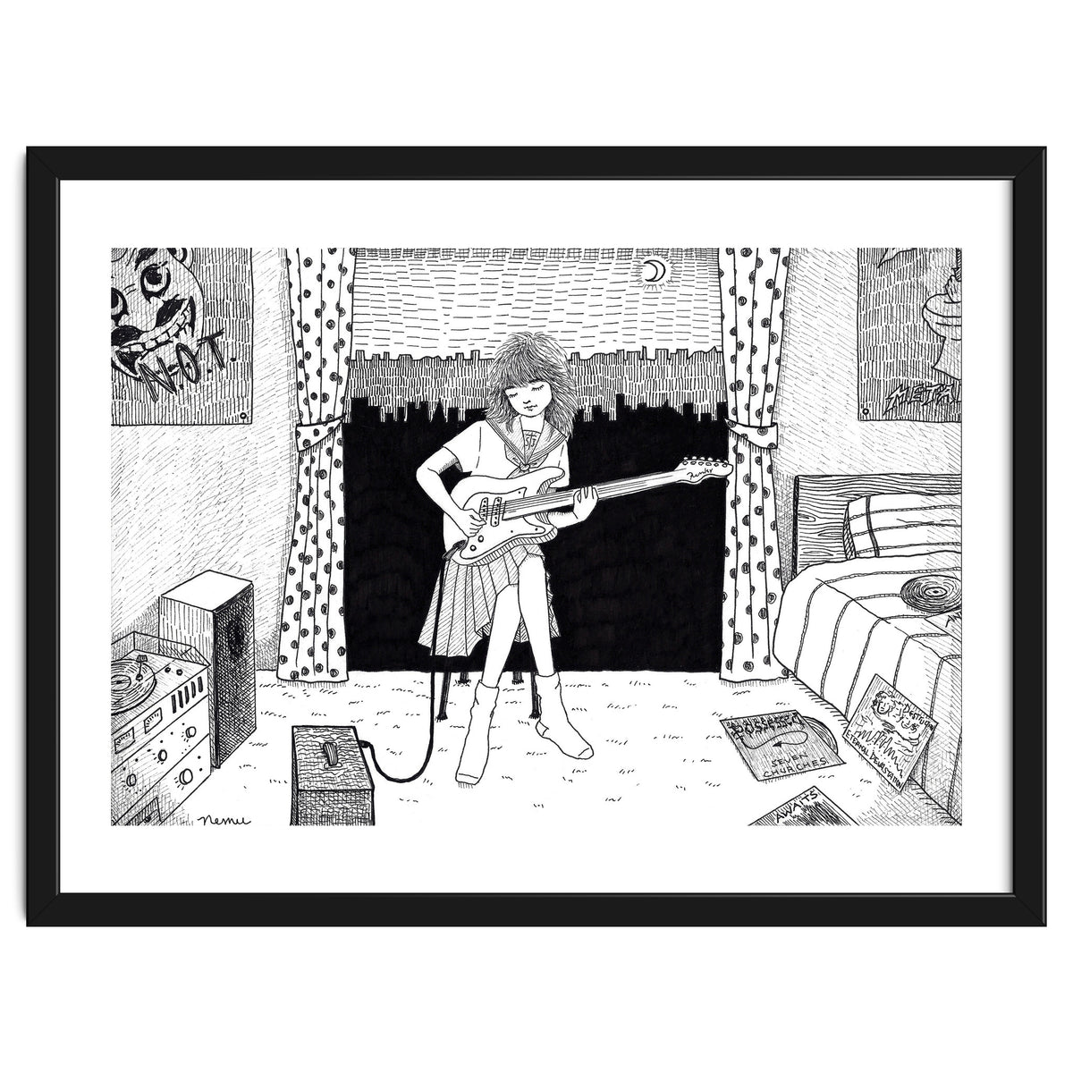 Teenager's Room In The 80's