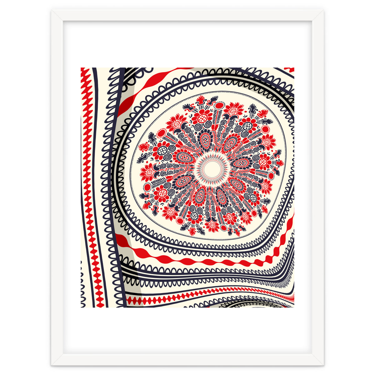 Romanian embroidery background 9