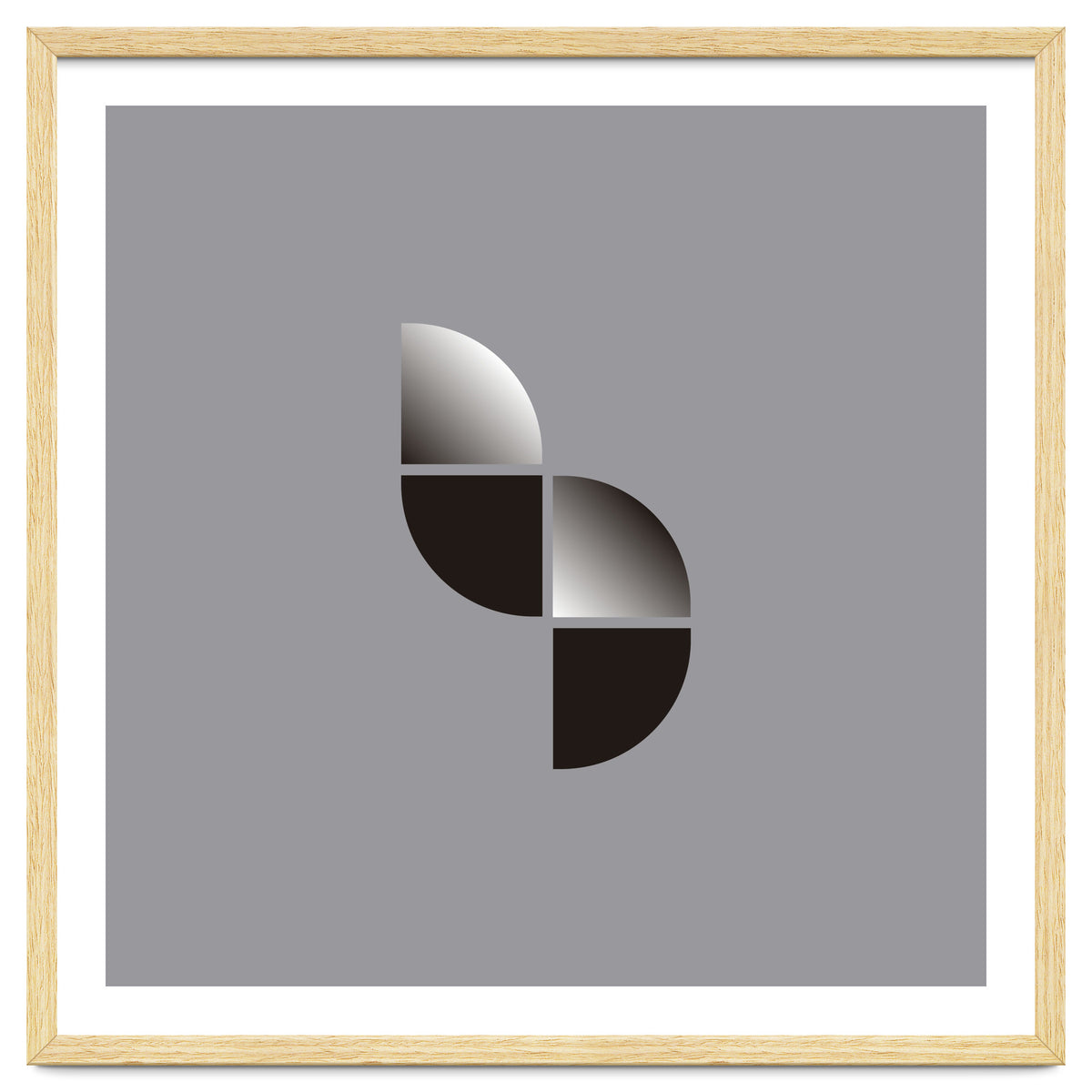 Abstract modern BW32