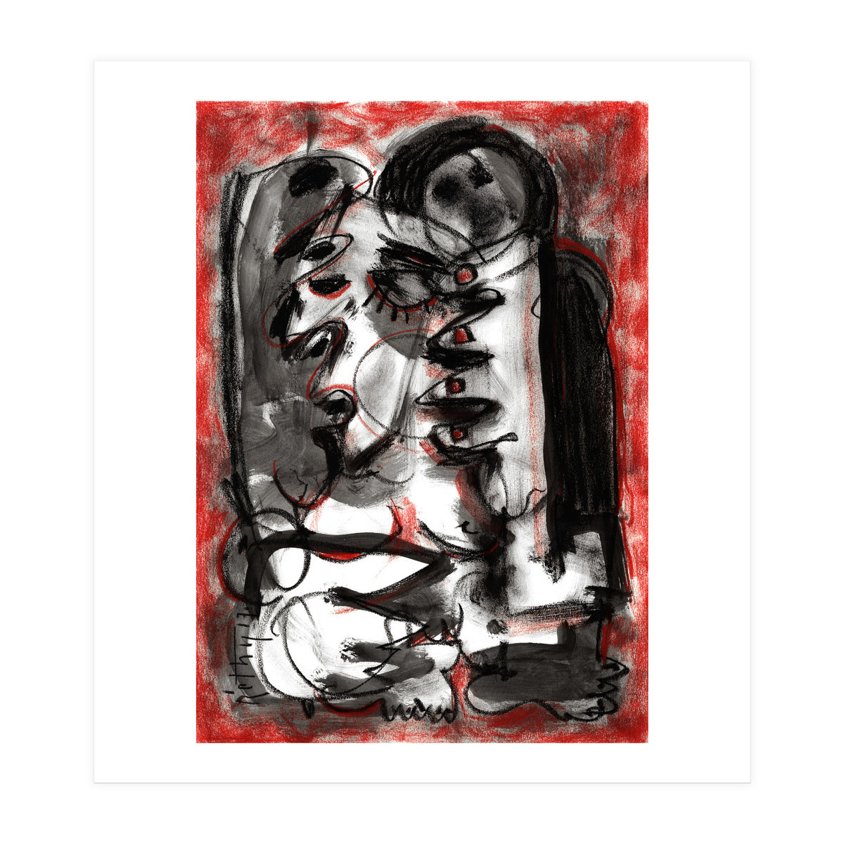 Shame - white background (Print Only)