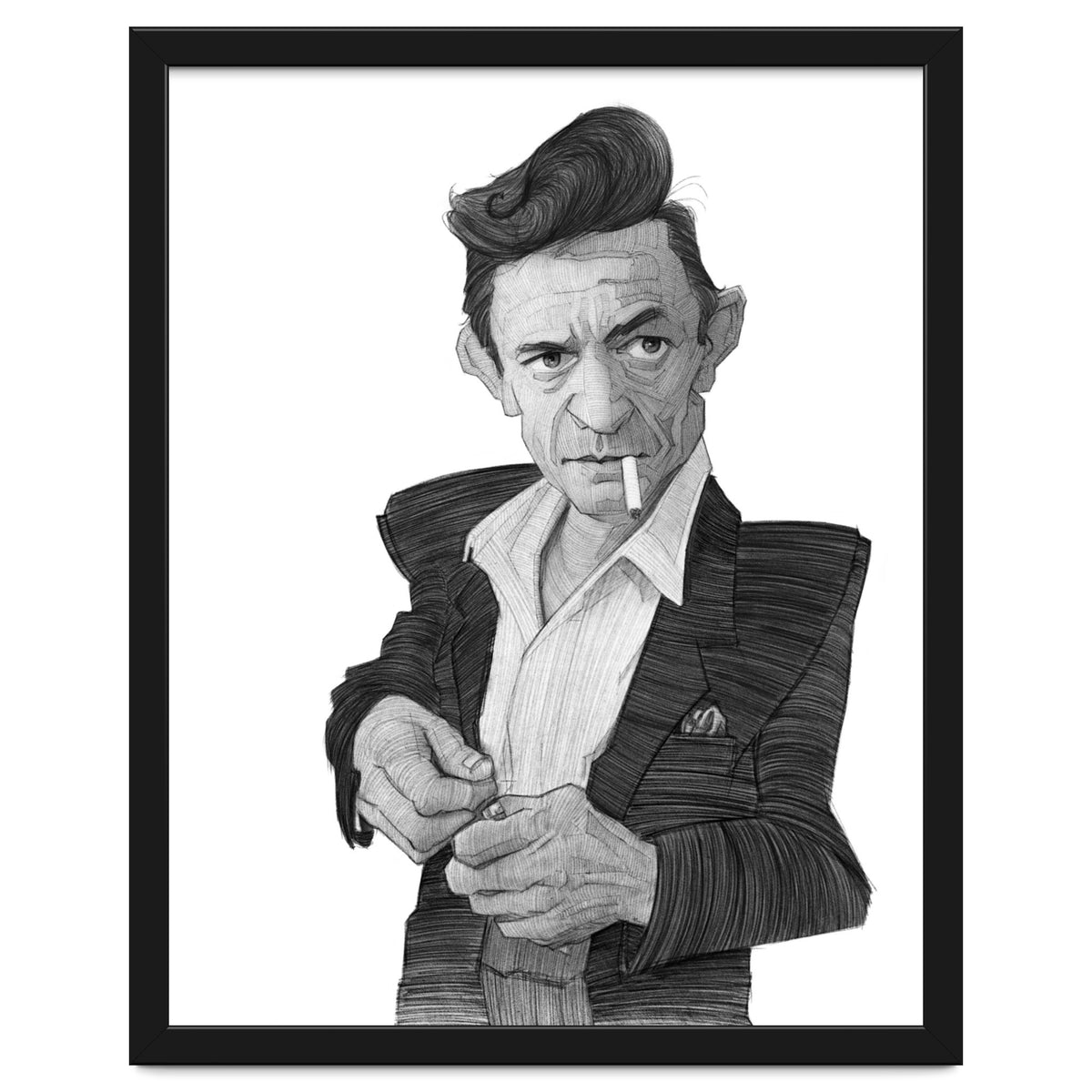 Johnny Cash Portrait
