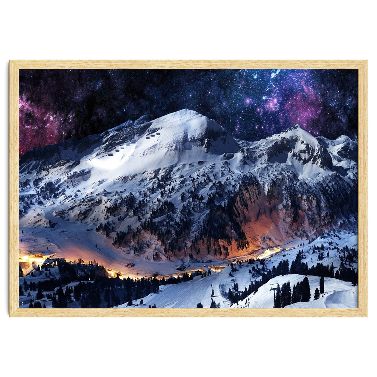 Mountain CALM IN space view