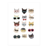 Cats in Glasses (Print Only) thumbnail