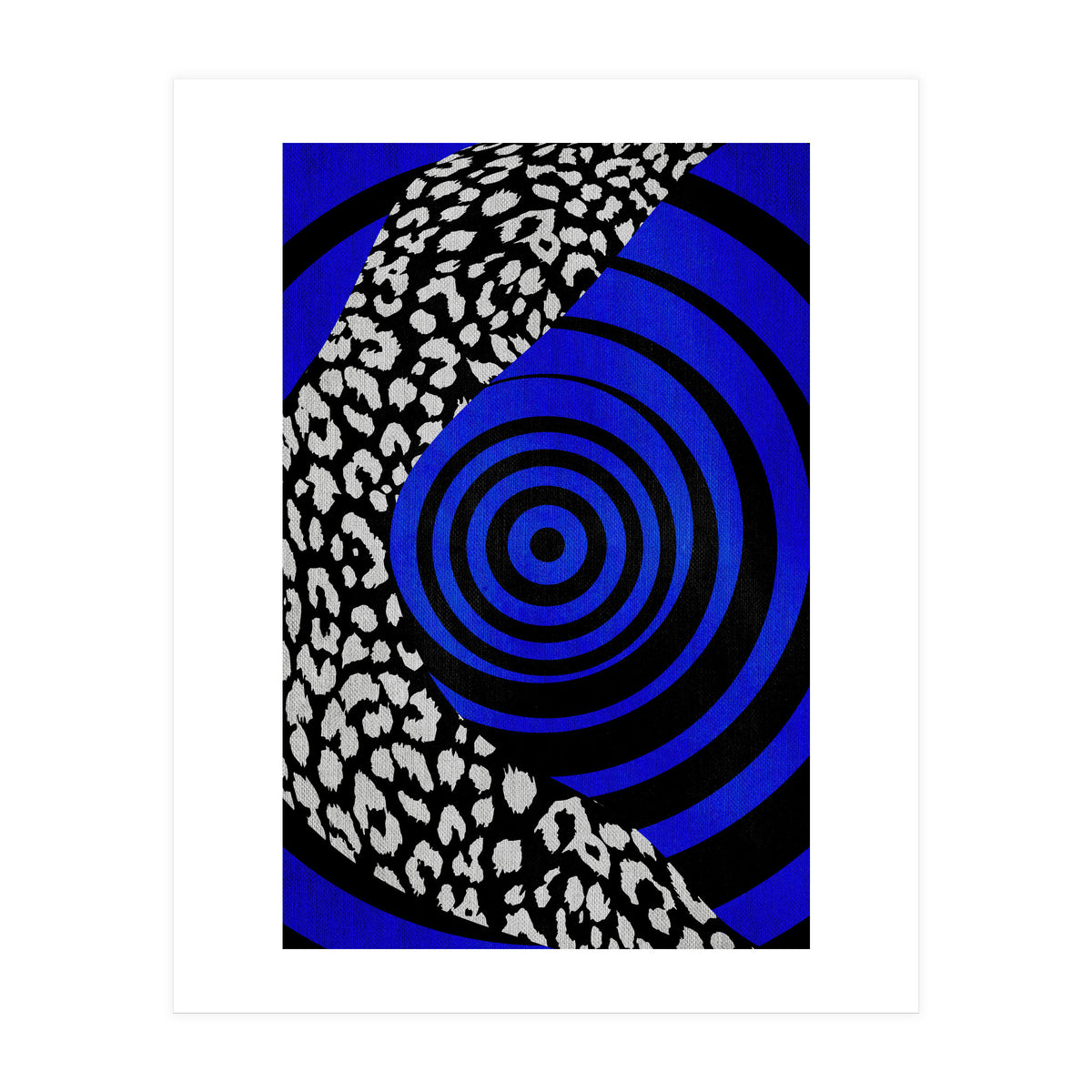 Fun #@ Blue  (Print Only)