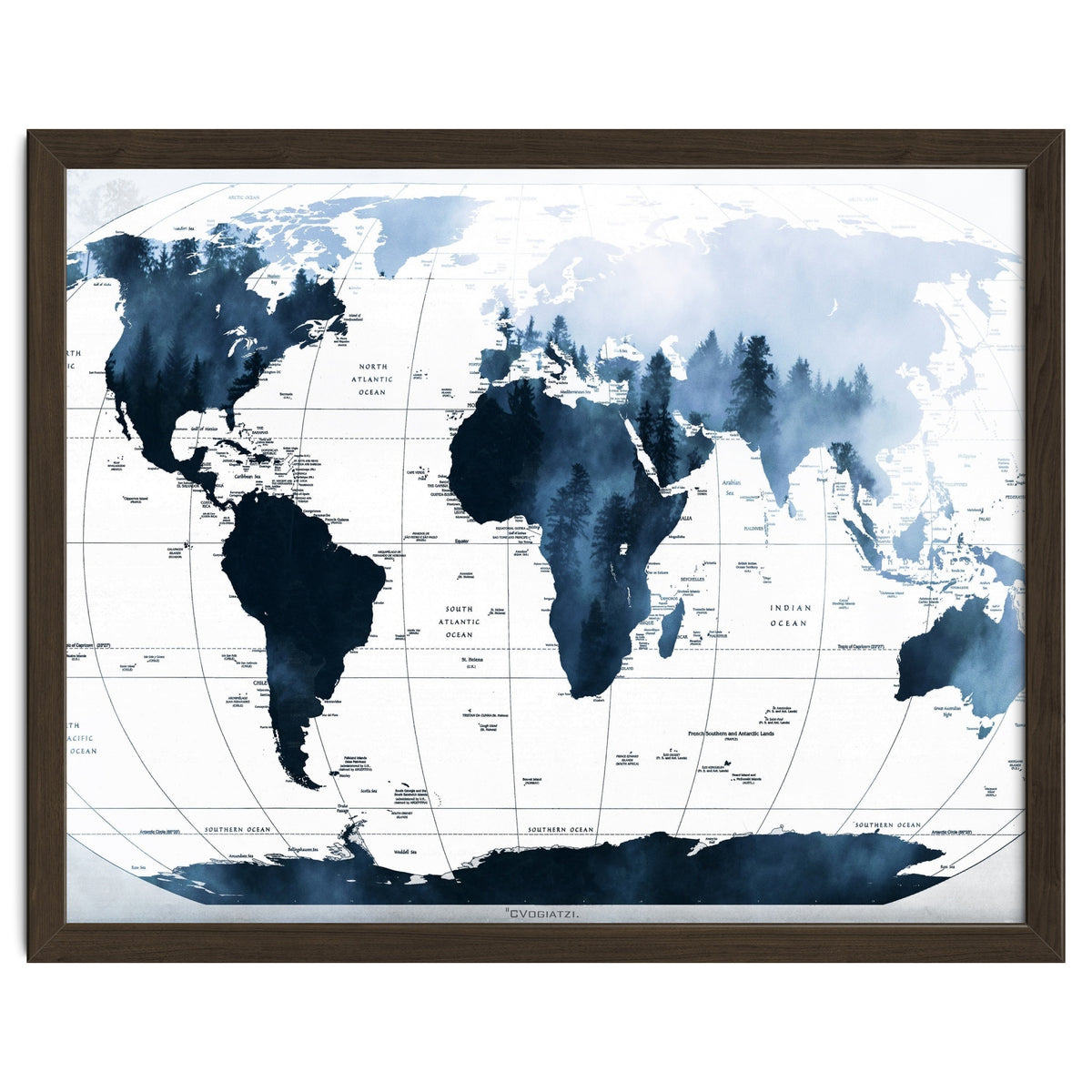 ALLOVER THE WORLD-Woods fog