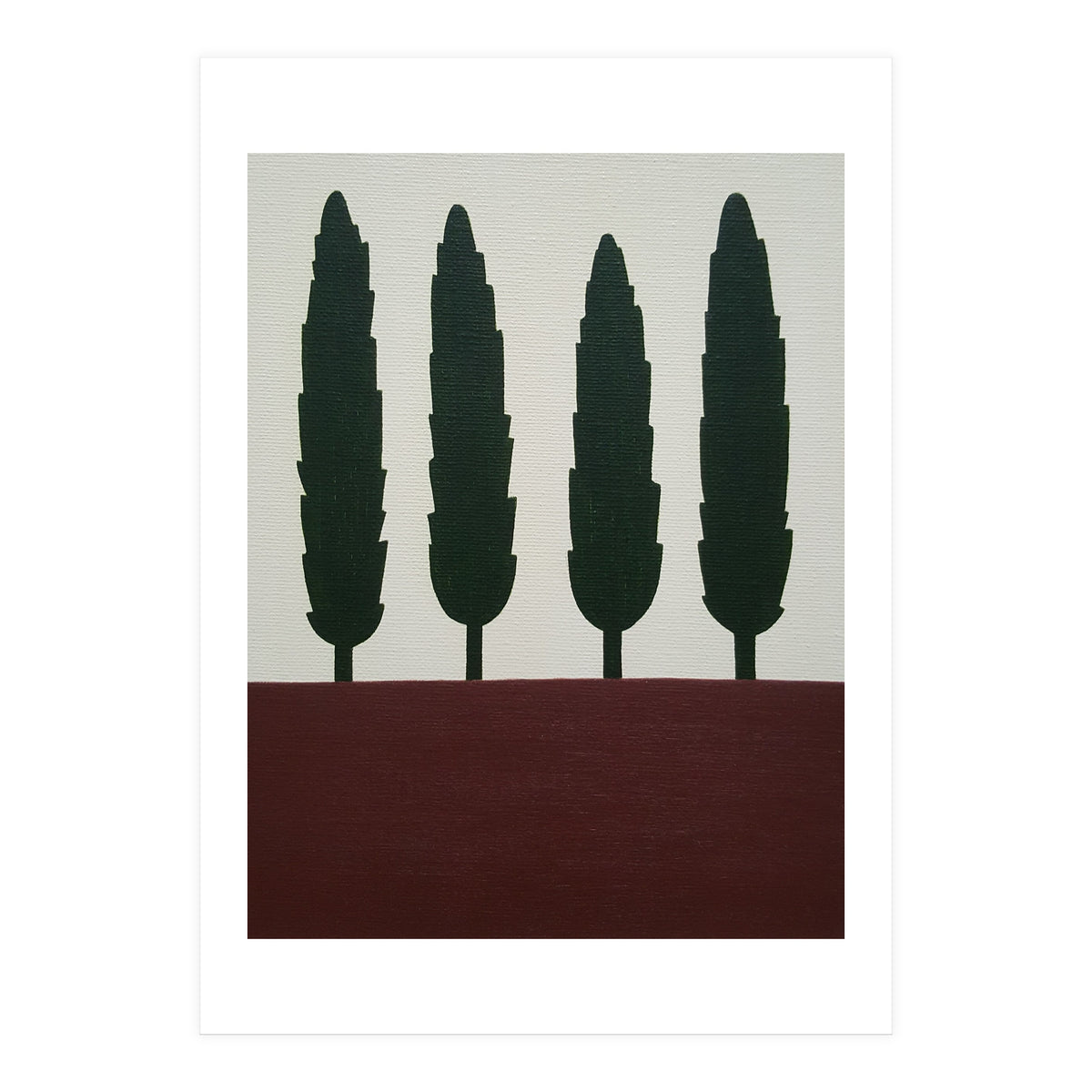 Four Trees (Print Only)