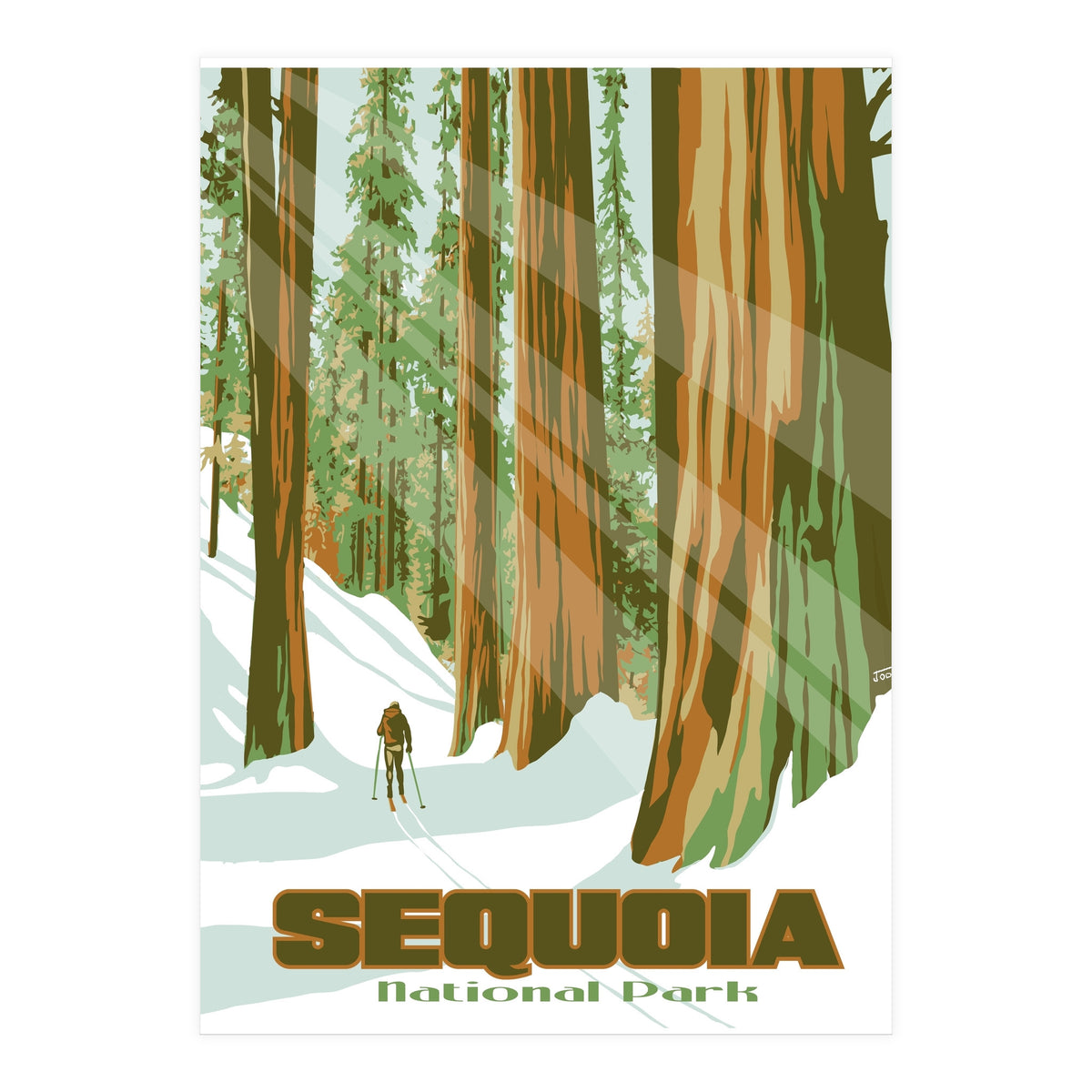 Sequoia National Park Poster (Print Only)