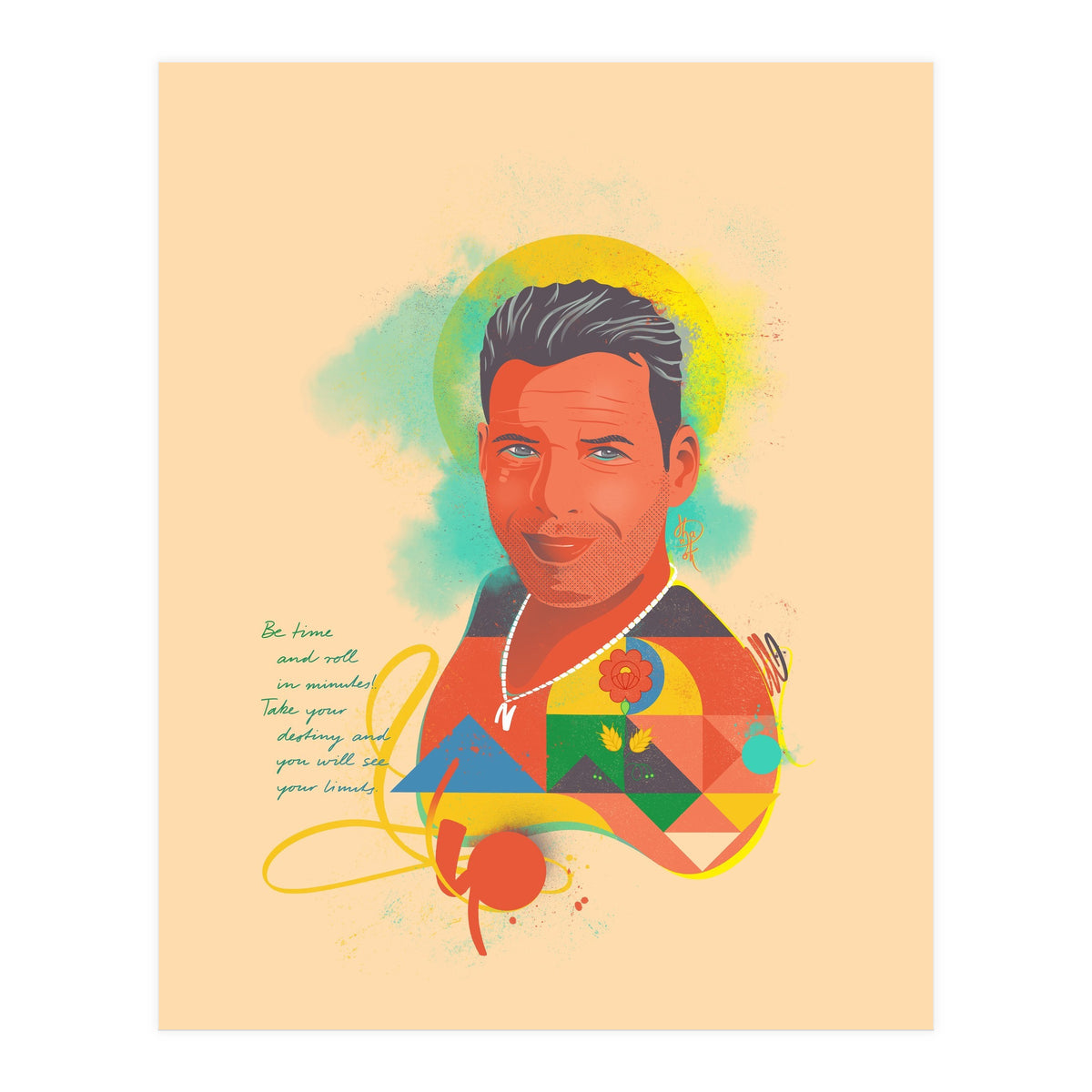 Stubbled Look (Print Only)