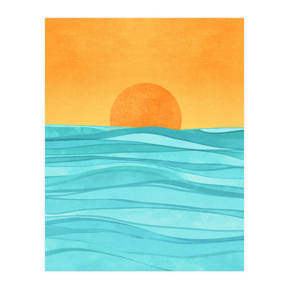 Coastal Sunset (Print Only)
