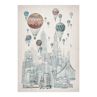 Voyages Over New York (Print Only)