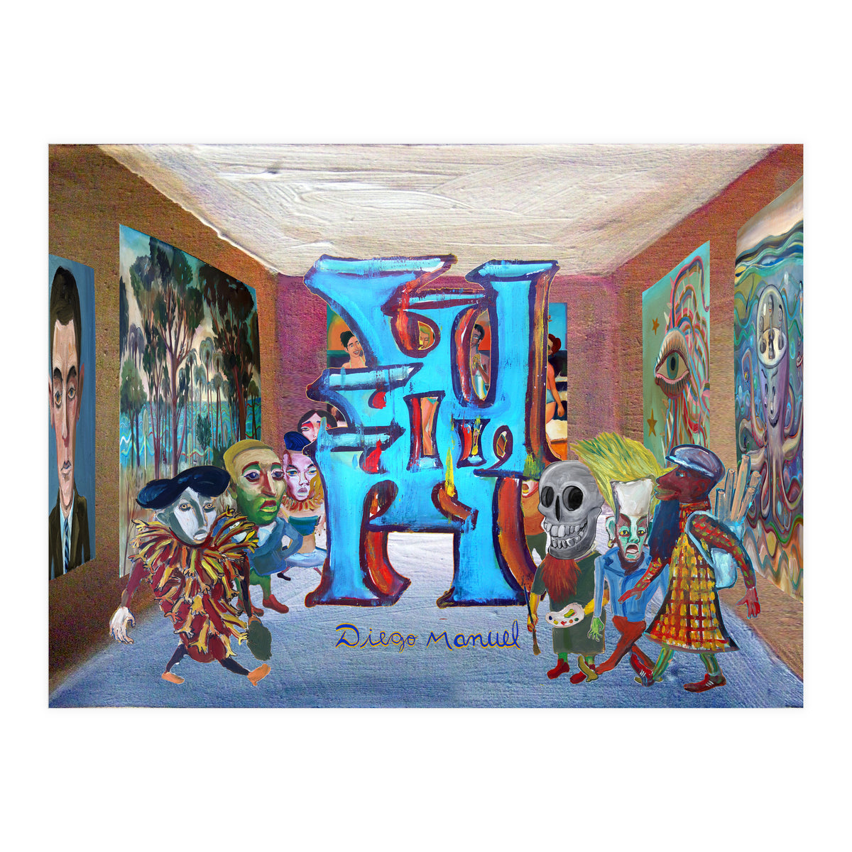 Graffiti Digital 2022 1001 (Print Only)