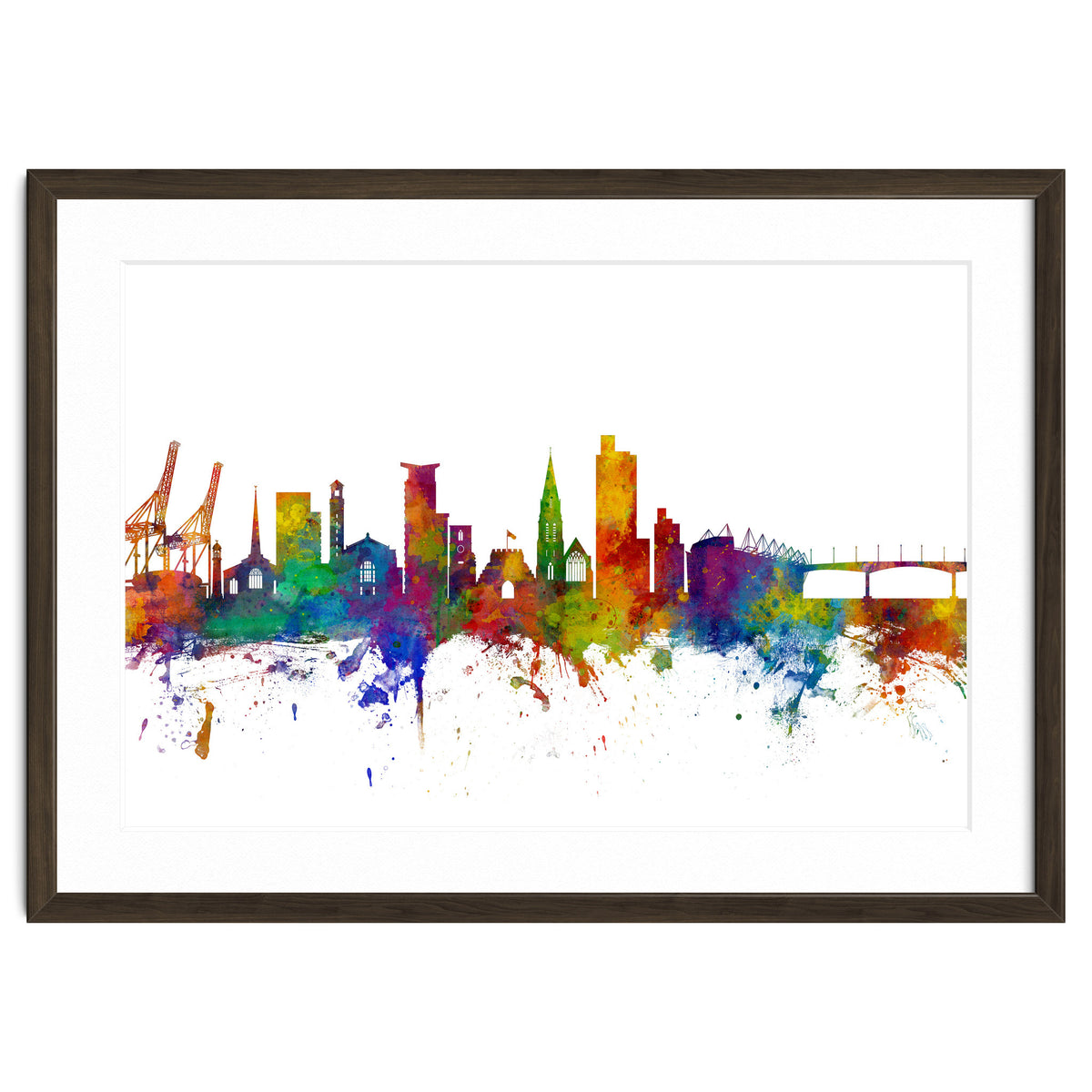 Southampton England Skyline