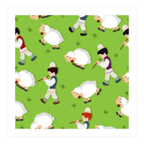 Shepherd And Flock (Print Only) thumbnail