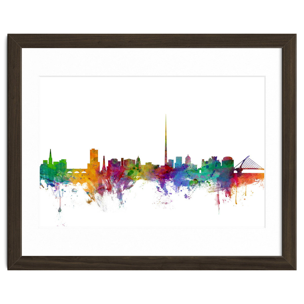 Dublin Ireland Skyline