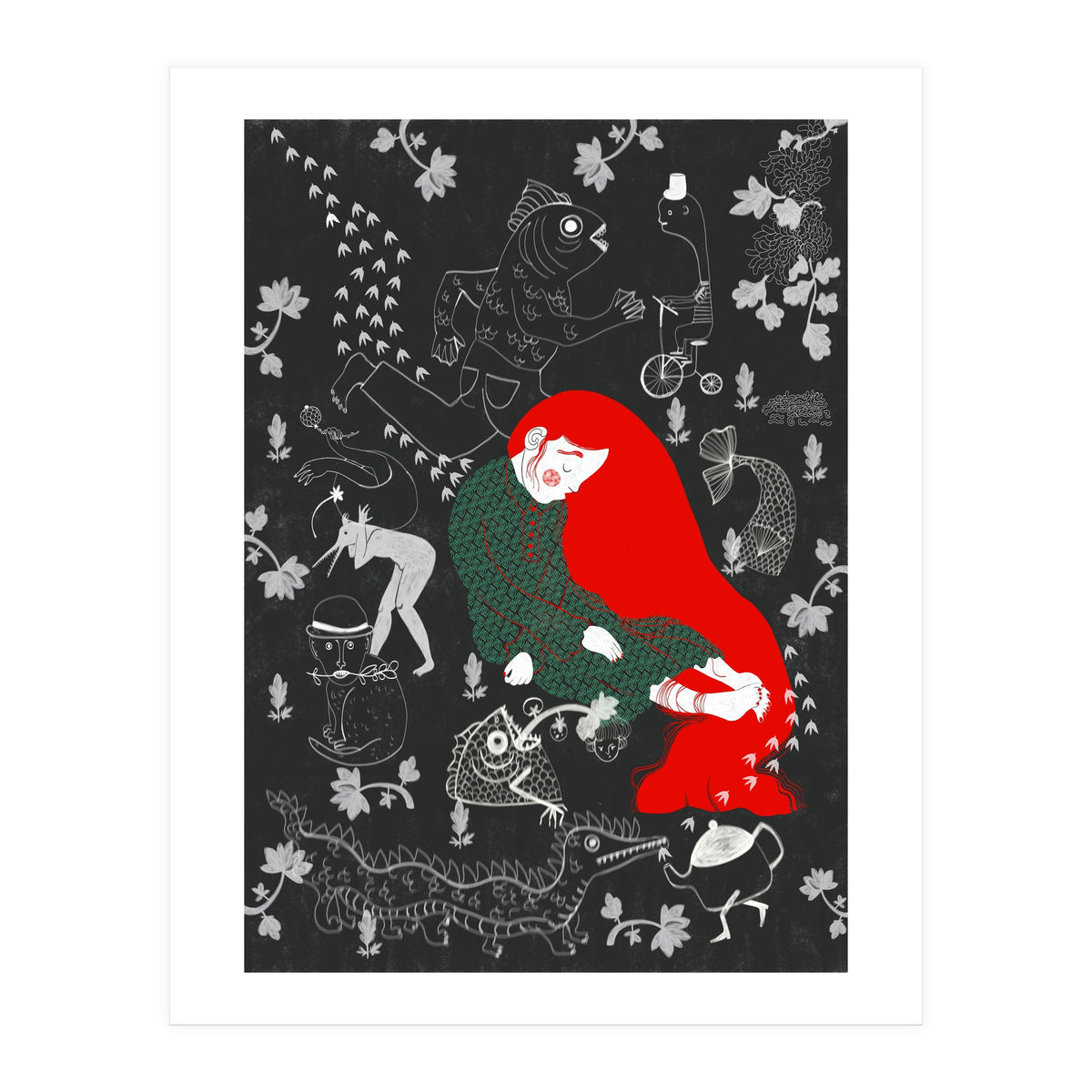 Asleep (Print Only)