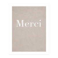 Merci Beige (Print Only)